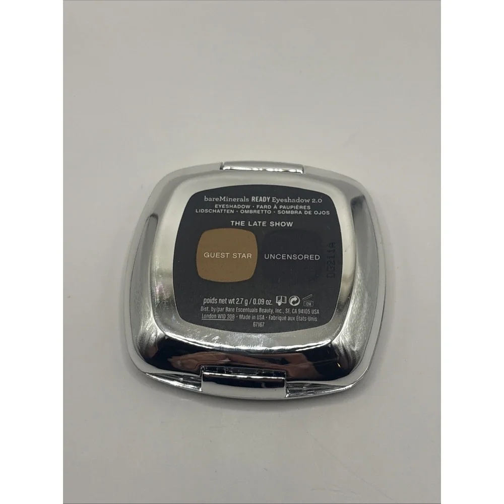 bareMinerals Ready Eyeshadow 2.0 The Late Show Guest Star/Uncensored 0.09 OZ